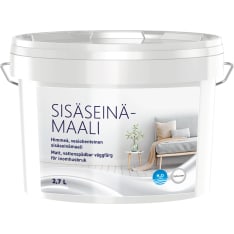 Eskaro 2.7 l white interior wall paint