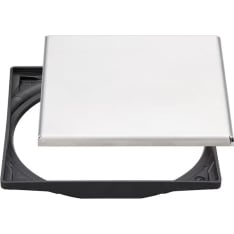 Vieser Flip tileable 146x146 mm floor drain cover