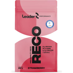 Leader Reco Strawberry 800 g protein-carbohydrate powder
