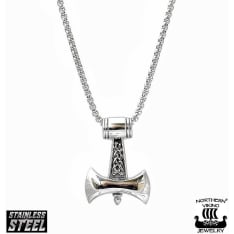 Northern Viking Jewelry Plain Celtic Thor's Hammer Pendant
