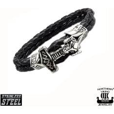 Northern Viking Jewelry Thor's Hammer rannekoru
