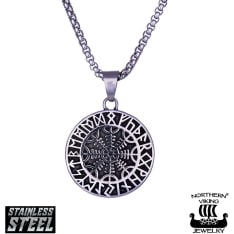 Northern Viking Jewelry®-Riipus "Riimu Helm Of Awe"