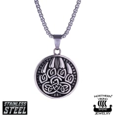 Northern Viking Jewelry Karhun Käpälä riipus