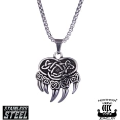 Northern Viking Jewelry Pieni Karhun Käpälä riipus
