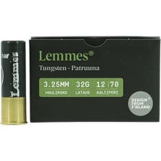 Lemmes Tungsten 12/70 32g 5kpl haulikonpatruuna