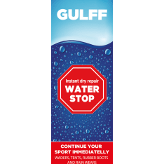 Gulff Water Stop 10 ml UV Wader Repair patching glue for wading equipment