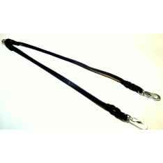 Nahka-Nasta black dog leash
