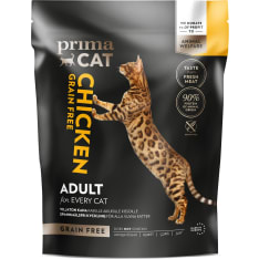 PrimaCat Viljaton kana 400 g aikuisille kissoille