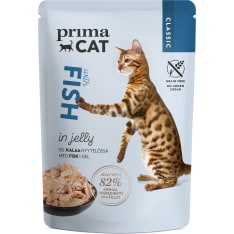 PrimaCat Classic 85 g kalaa hyytelössä