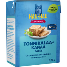 Hau-Hau Champion Kana-tonnikala paté 375 g, tetra