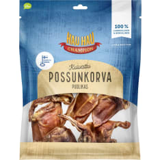 Hau-Hau Champion Kuivattu possunkorva, puolikas 240 g