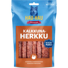 Hau-Hau Champion Kalkkunaherkku 80 g koiran herkku