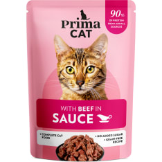 PrimaCat Classic 85 g beef in sauce