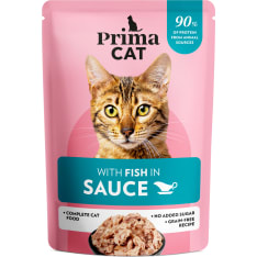PrimaCat Classic 85 g kalaa kastikkeessa