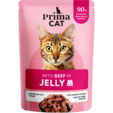 PrimaCat Classic 85 g beef in jelly