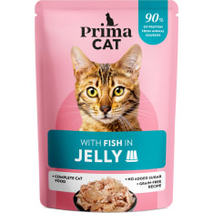 PrimaCat Classic 85 g fish in jelly