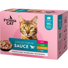 PrimaCat Classics 12 x 85 g sauce assortment