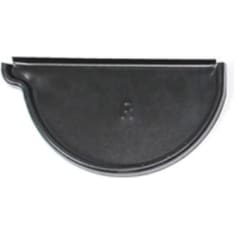 Warma black gutter end