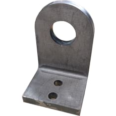 Warma 120/75x80x12 mm hitsattava kulmakiinnike