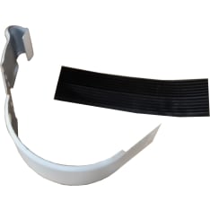 Warma white gutter connection piece