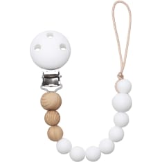 Mylo Loop Wood Pacifier Clip