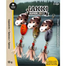 Jakki Superlinko 13G 3kpl lippalajitelma