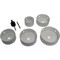 MR-Product 7-piece 73-127 mm hole saw set