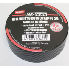 Hiilikuitukuvioteippi 3D 5m*3 cm