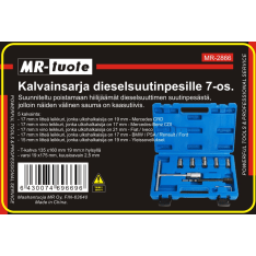 Diaphragm set for diesel nozzle nests 7-piece.