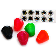 Spintube 5 kpl kartiopäät + 10 kpl 3D silmät