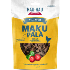 Hau-Hau Champion Viljaton Makupala kana-puolukka 200 g koiran makupala