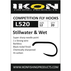 Ikon L520 20pcs fly hook