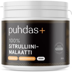 Pure+ Citrulline malate 100% 200 g food supplement