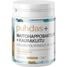 Puhdas+ Maitohappobakteeri+ Kaurakuitu 200 g ravintolisä