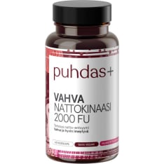 Puhdas+ Vahva Nattokinaasi 2000 FU ravintolisä