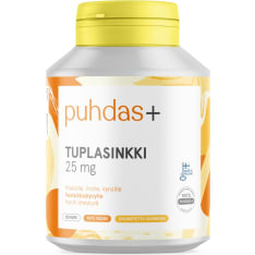 Pure+ Double Zinc 25 mg dietary supplement