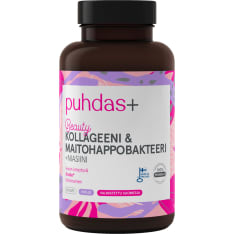 Puhdas+ Kollageeni & Maitohappobakteeri 120 kaps