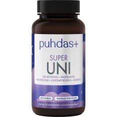 Puhdas+ Super Uni 60 kaps ravintolisä