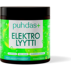Puhdas+ Elektrolyyttijauhe Omena 120 g ravintolisä