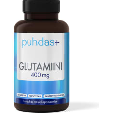 Puhdas+ Glutamiini 120 kaps ravintolisä
