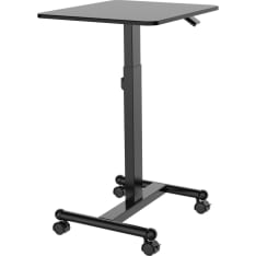 Lykke L100 60x52 cm black adjustable table