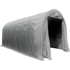 Fornorth 3.5x7.5m 500g light gray tarpaulin stable