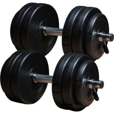 Fit'n Shape 2x 15 kg dumbbell set