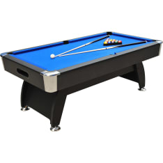 Blackwood 8' Official black pool table