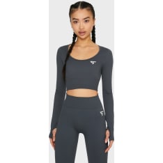 Squatproof Press+ Seamless Cropped naisten paita