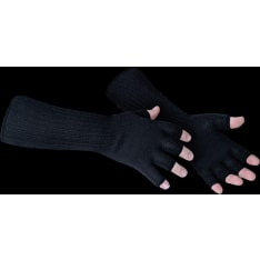 Norola Black Merino Wool Mittens