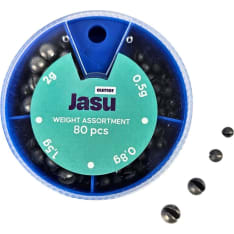 Jasu 80 pcs fishing rod assortment