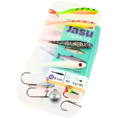 Jasu Tiera V2 Jig assortment 6 cm 12 pcs + jig heads