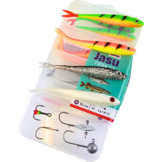 Jasu Tiera V2 Jig assortment 10 cm 8 pcs + jig heads