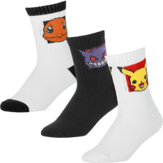 Pokemon socks 3-pack